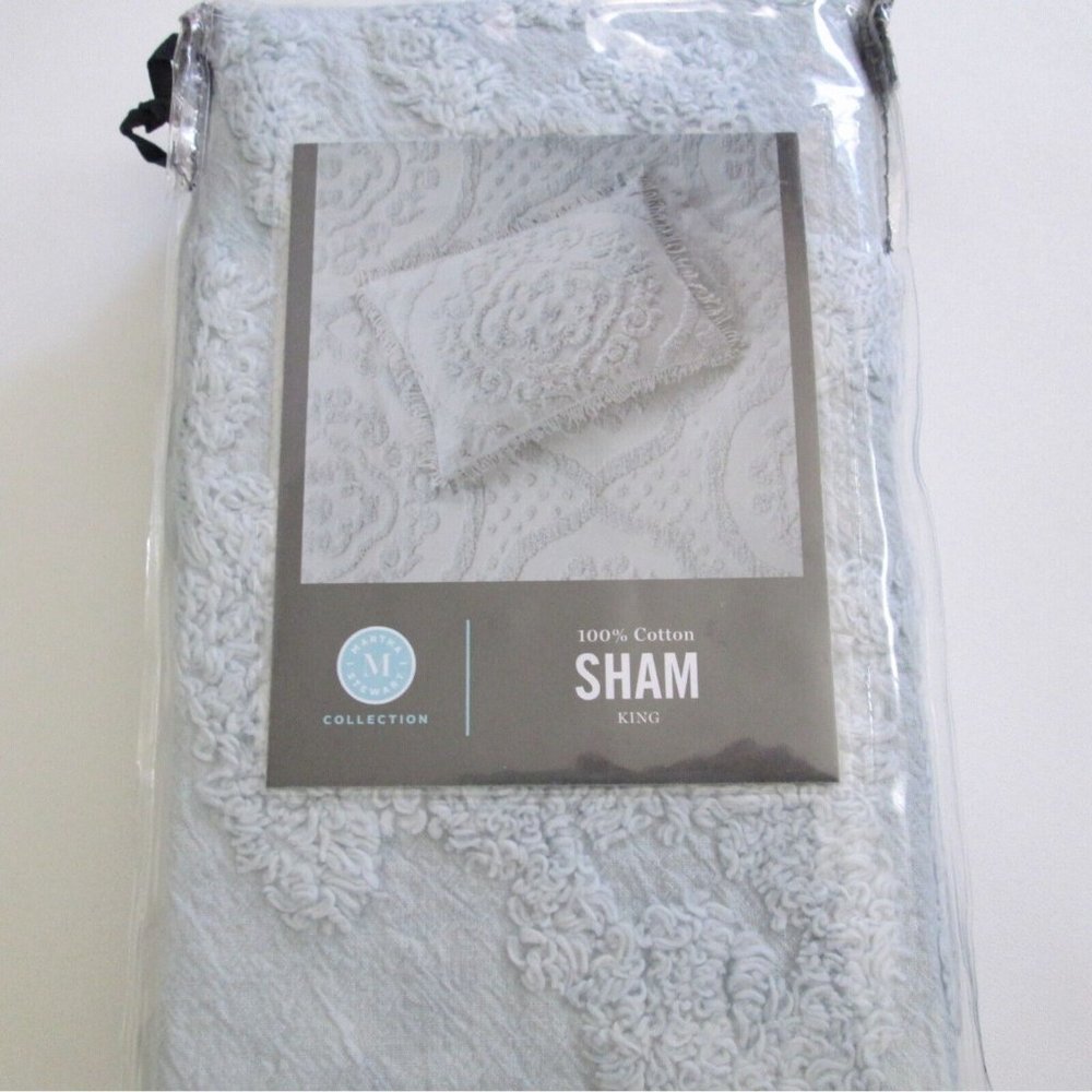 Martha Stewart Collection King Sham Wedding Ring Medallions Macy Exclusive